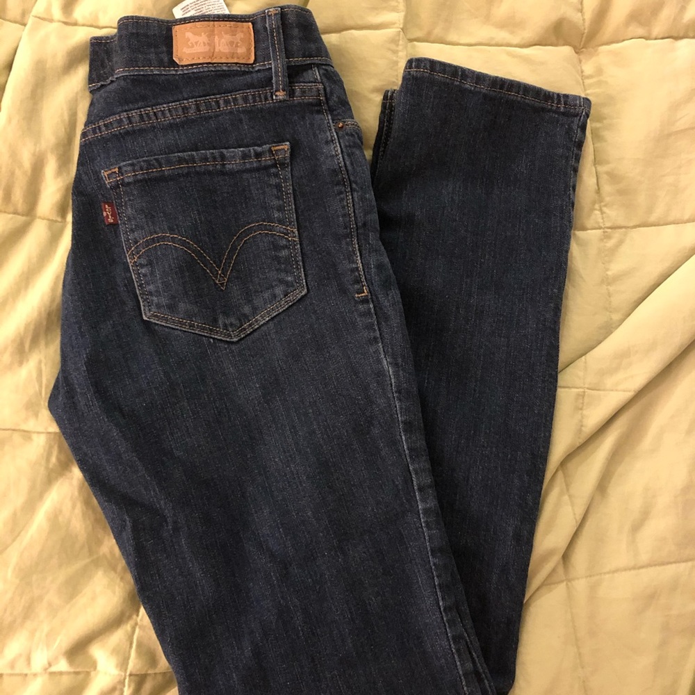 Dark Blue Levi Pants
